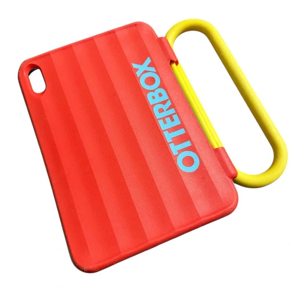 NEW OtterBox Easy Clean Case Kids Apple iPad Mini (6th gen) Tablet Red Case